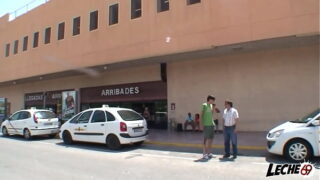 Follada en la carretera al llegar a Ibiza